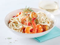 Photo de la Recette: Linguines Alfredo aux Fruits de Mer