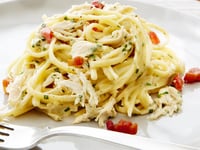 Photo de la Recette: Linguines au Dindon Bacon et Fromage D'oka