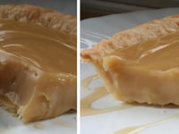 Photo de la Recette: L'irrésistible Tarte Crémeuse au Sirop D’érable