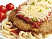 Photo de la Recette: LONGE DE PORC PARMIGIANA