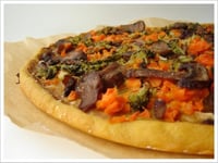 Photo de la Recette: Ma pizz' à Tarte aux P'tits Légumes