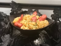 Photo de la Recette: Mac & Cheese et Doigts de Saucisses