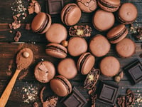 Photo de la Recette: Macaron Géant au Chocolat