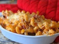 Photo de la Recette: Macaroni à la Pizza