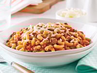 Photo de la Recette: Macaroni à la Viande dans une seule Casserole