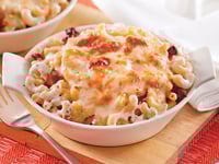 Photo de la Recette: Macaroni au Fromage, Céleri et Bacon