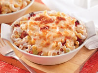 Photo de la Recette: Macaroni au Fromage, Céleri et Bacon