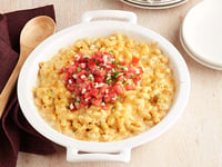 Photo de la Recette: Macaroni au Fromage et aux Chilis Verts
