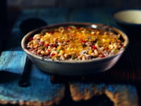 Photo de la Recette: Macaroni au Fromage et Bœuf en Casserole