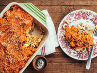 Photo de la Recette: Macaroni au Fromage Façon Pâté Chinois