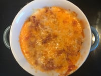 Photo de la Recette: Fusilli Sauce Tomates Gratinés