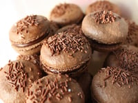 Photo de la Recette: Macarons au Chocolat