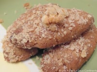 Photo de la Recette: Macarons Grecs de Noël au Miel {Melomakarona}