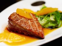 Photo de la Recette: MAGRET DE CANARD À L'ORANGE ET AU COINTREAU