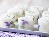 Photo de la Recette: Makis Blancs au Chèvre Frais et Herbes Fraiches