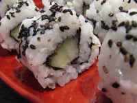 Photo de la Recette: Makis California Rolls au Concombre