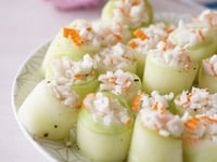 Photo de la Recette: Makis de Concombre au Surimi