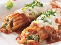 Photo de la Recette: Manicotti aux Fruits de Mer et aux Asperges