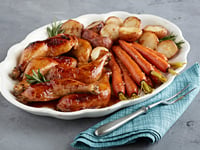 Photo de la Recette: Poulet Rôti à L'Érable et à la Moutarde