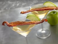 Photo de la Recette: Martini aux Pommes et Bacon