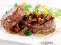 Photo de la Recette: Médaillon de Bœuf aux Champignons