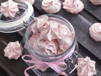 Photo de la Recette: Meringues Rose Poudré