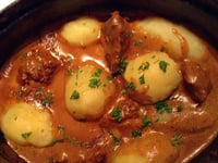 Photo de la Recette: Mijoté de Veau au Paprika et à la Ciboulette