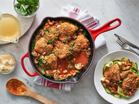 Photo de la Recette: Mijotée de Poulet Italien Croustillant au Parmesan