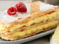 Photo de la Recette: Mille-Feuille à la Vanille