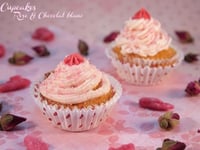 Photo de la Recette: MINI-CUPCAKES À LA ROSE