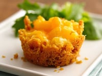 Photo de la Recette: Mini-Gâteaux de Macaroni au Fromage (sans gluten)