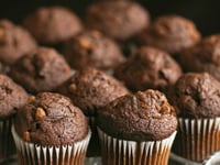 Photo de la Recette: Mini Muffins Double-Chocolat