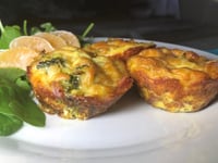 Photo de la Recette: Mini-Omelette au Brocoli Bacon et Saucisse