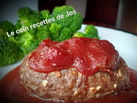 Photo de la Recette: MINI-PAINS DE VIANDE À LA SALSA