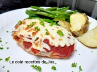 Photo de la Recette: MINI-PAINS DE VIANDE PARMIGIANA