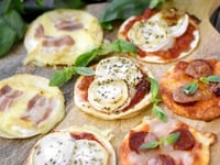 Photo de la Recette: Mini-pizza Façon Tortillas