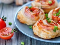 Photo de la Recette: Mini Roulés au Jambon Fumé