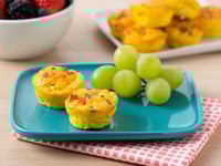 Photo de la Recette: Minifrittatas au Jambon et au Cheddar