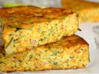 Photo de la Recette: Moelleux Carottes Courgettes et Jambon