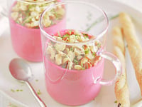 Photo de la Recette: Mousse de Betterave Veggie aux Noisettes