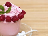 Photo de la Recette: Mousse Glacée Légère à la Framboise