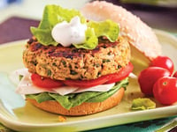 Photo de la Recette: Mozza Burgers au Poulet