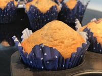 Photo de la Recette: Muffin aux Bleuets Santé