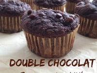 Photo de la Recette: Muffin Double Chocolat Zéro Culpabilité