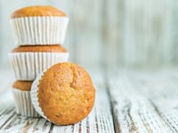 Photo de la Recette: MUFFINS À LA CITROUILLE, AU SON D'AVOINE ET AUX ÉPICES