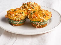 Photo de la Recette: Muffins à la Citrouille et au Granola