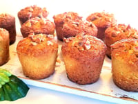 Photo de la Recette: MUFFINS À LA COURGETTE KETO CÉTOGÈNE