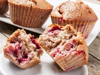 Photo de la Recette: Muffins à la Fraise