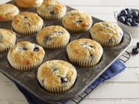 Photo de la Recette: Muffins à L'avoine et aux Bleuets