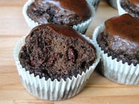 Photo de la Recette: Muffins au Chocolat sans Farine